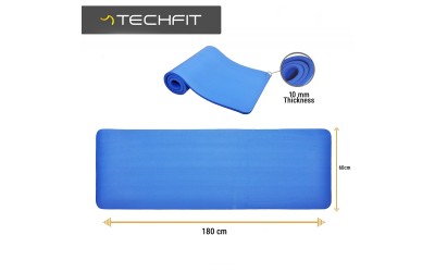 Saltea yoga albastra TECHFIT EXERCISE MAT