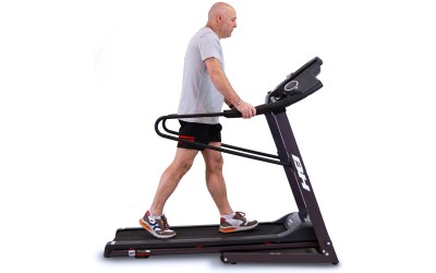 Banda de alergare BH FITNESS Pioneer Senior cu balustrade de siguranta si acces usor