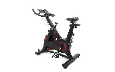 Bicicleta Spinning SEMI-PROFESIONALA TECHFIT SBK8000, Sistem Volanta 20 kg