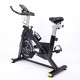 	 Bicicleta spinning TECHFIT SBK800B, Negru lucios, Sistem inertie volanta 8 Kg, Greutate utilizator 120 Kg, Suport telefon/tableta, Suport si bidon apa incluse