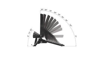 Banca abdomene TOORX, WBX-950 VERTICAL LINE PROFESIONAL Greutate Incarcare 390Kg